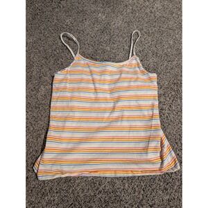 Calvin Klein Sleepwear Striped Cami Tank Top Women's Size Medium‎